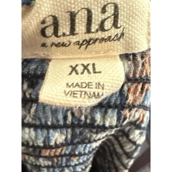 Floral Long Sleeve Midi Dress Women's Size XXL - Picture 13 of 13